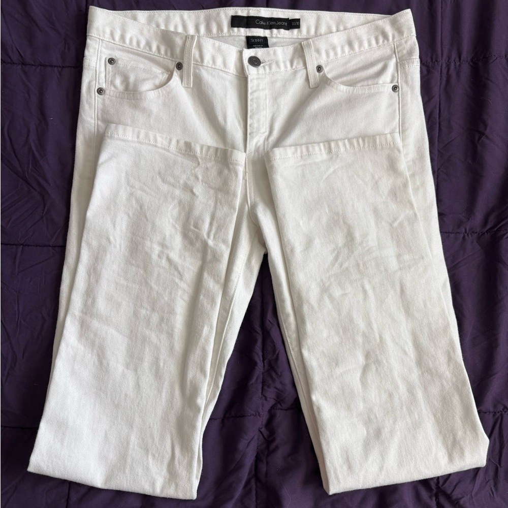 Calvin Klein Jeans White Skinny Jeans
